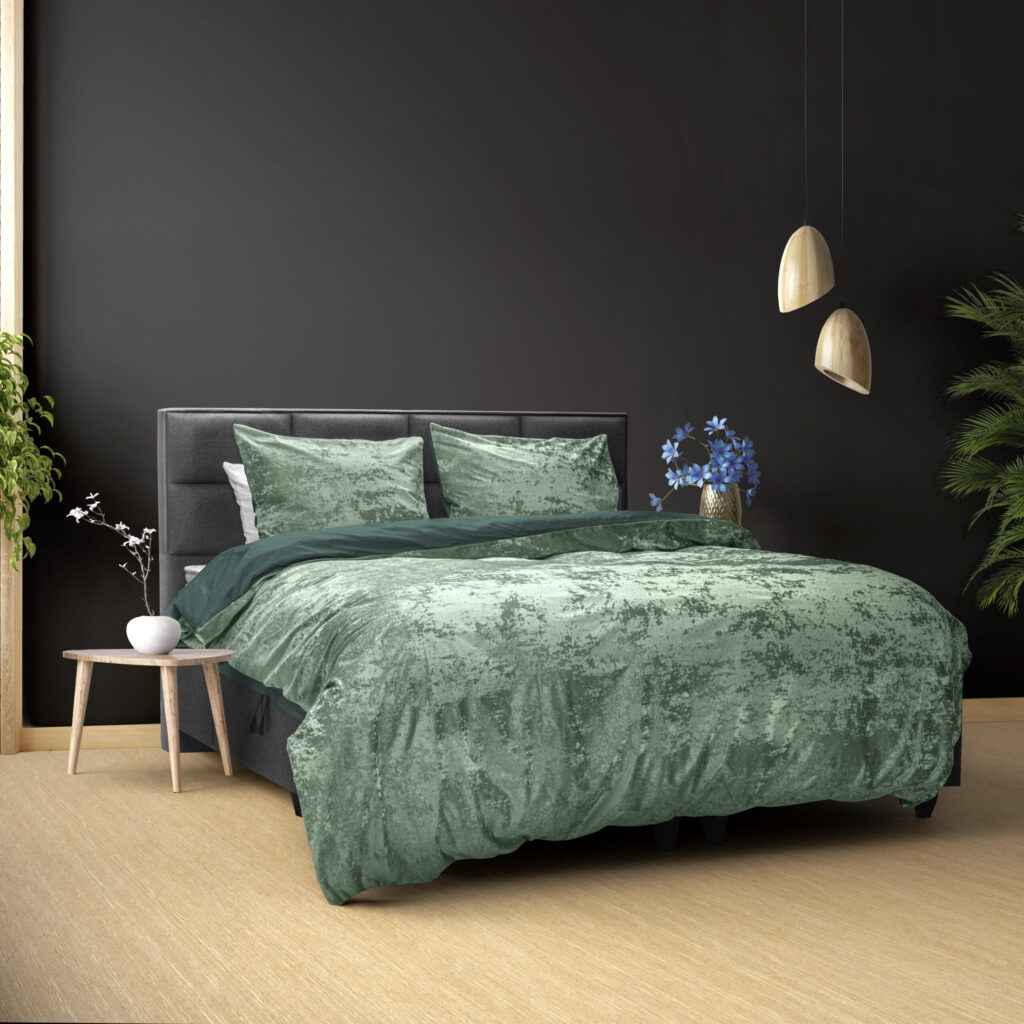 Dreamhouse Crushed velvet Green