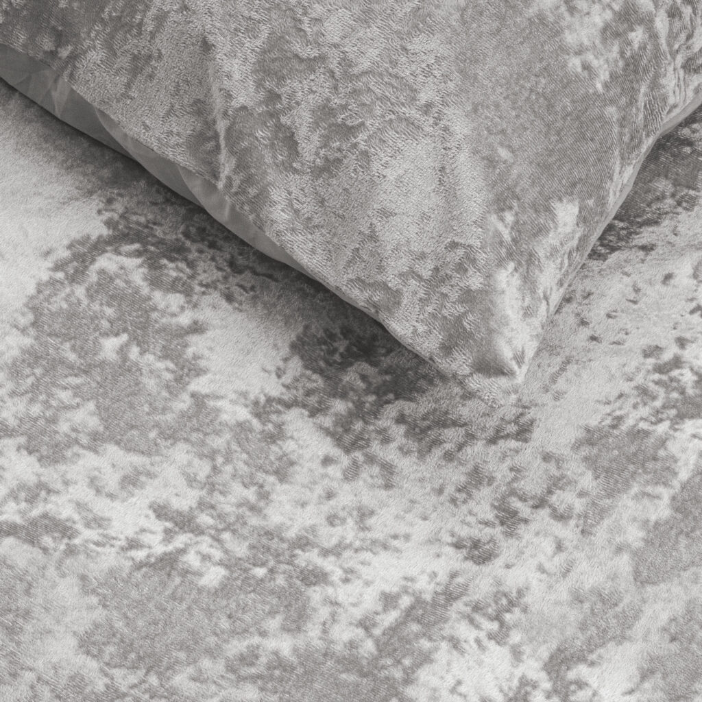 Dreamhouse Crushed velvet Metallic Zilver - Afbeelding 4