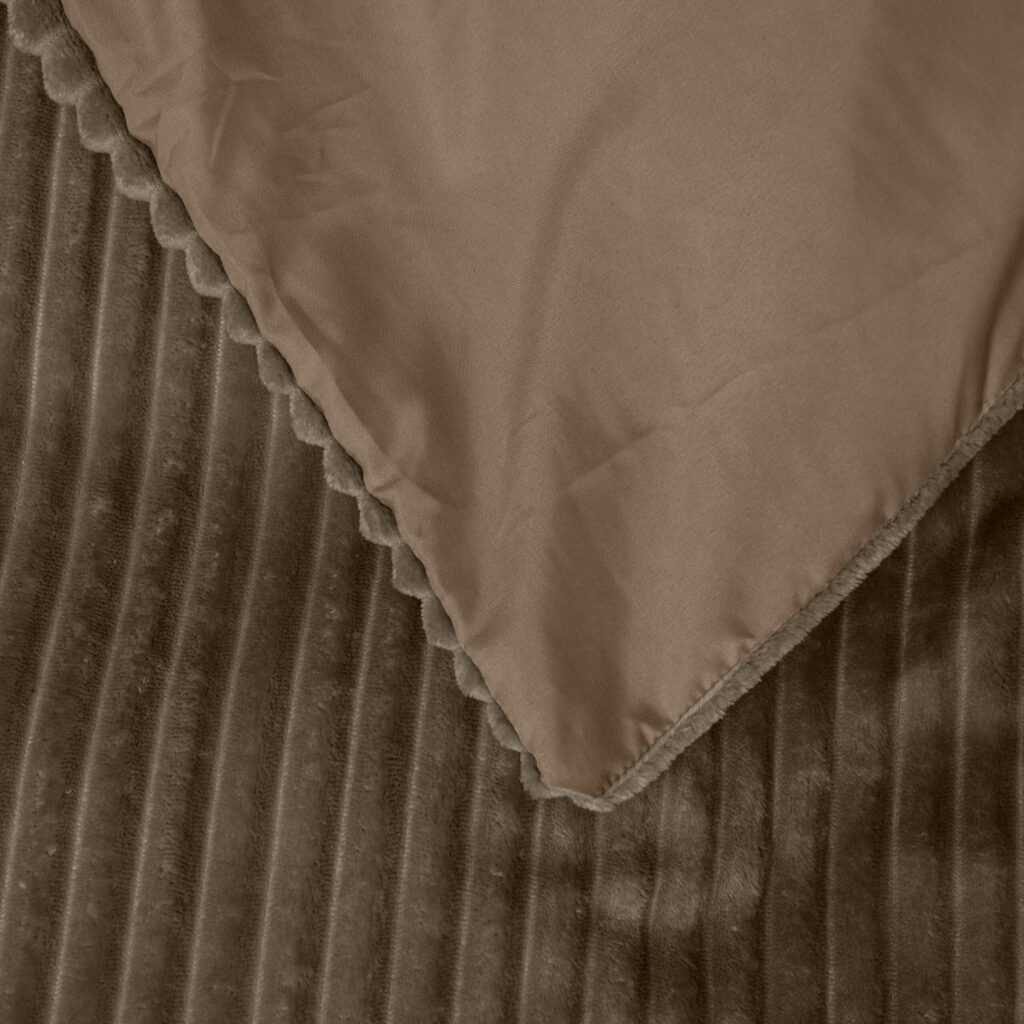 Sleeptime Rib Teddy Taupe - Afbeelding 3