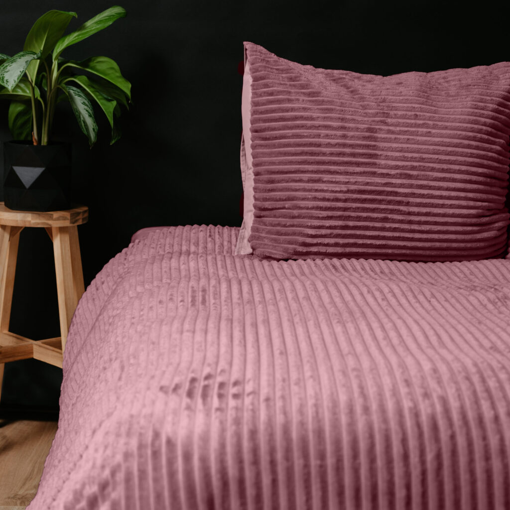 Sleeptime Rib Teddy Oud Roze - Afbeelding 4