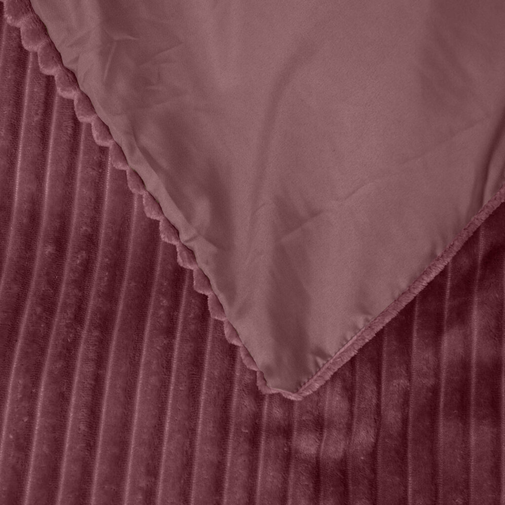 Sleeptime Rib Teddy Oud Roze - Afbeelding 5