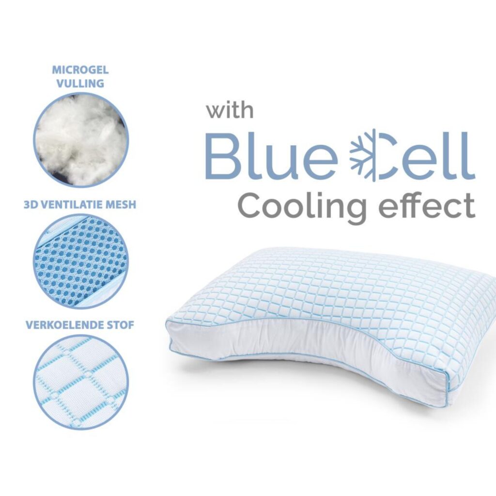 Verkoelend Microgel Hoofdkussen (met 3D Blue Cell technologie) - Afbeelding 8