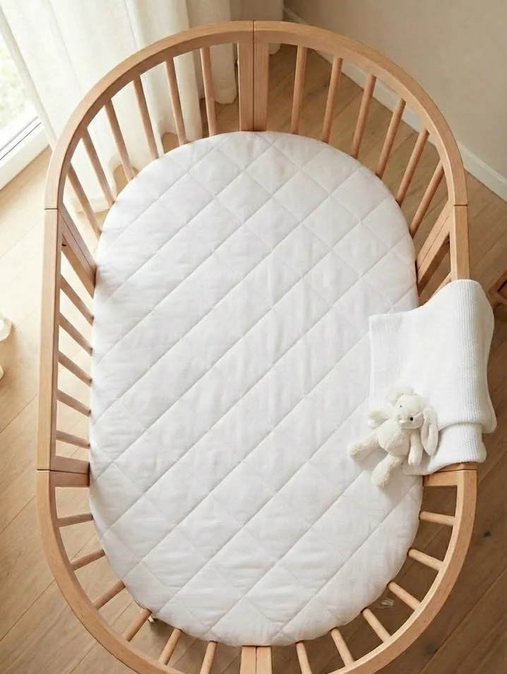 Babymatras ovaal
